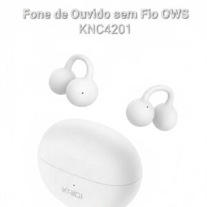 Fone Blt. Kaidi TWS KNC-4201 Sem Fio Esportivo Original (Branco)