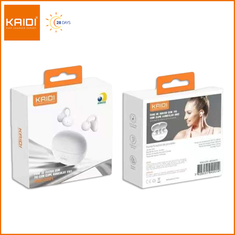 Fone Kaidi TWS KNC-4201 branco