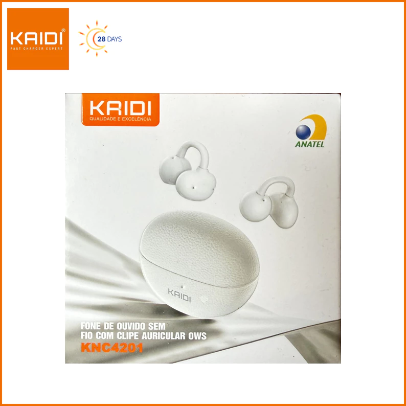 Fone Kaidi TWS KNC-4201 branco